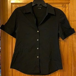 Black Theory Short Sleeved Button Down